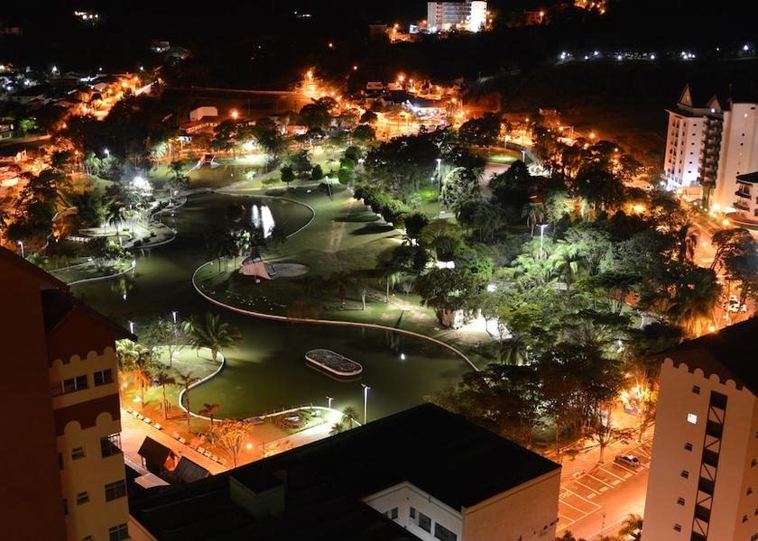 São Paulo State Águas de Lindóia Aerial View