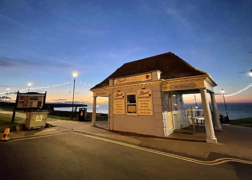England Whitby Aerial View