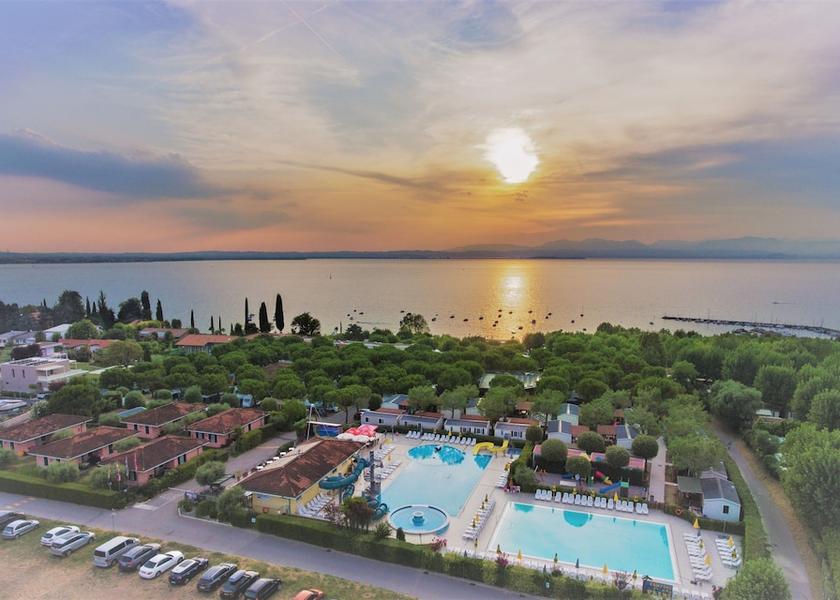 Veneto Lazise Aerial View