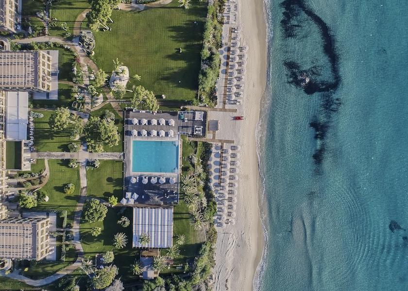 Sardinia Castiadas Aerial View