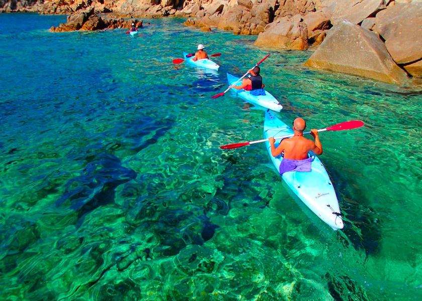 Sardinia Castiadas Kayaking