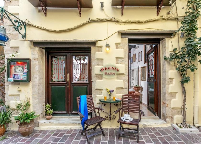 Crete Island Chania Terrace