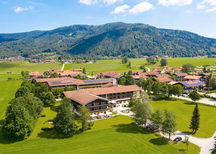 Bavaria Inzell Aerial view
