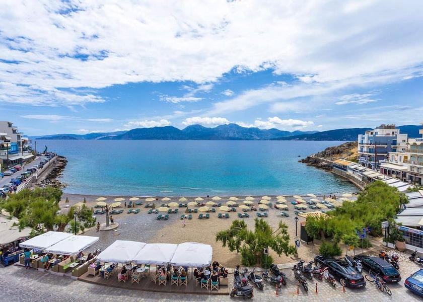 Crete Agios Nikolaos Beach/Ocean View
