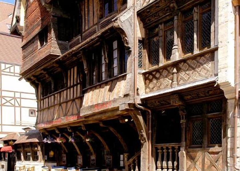 Normandy Etretat Facade