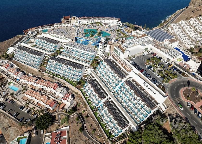 Canary Islands Mogan Aerial view
