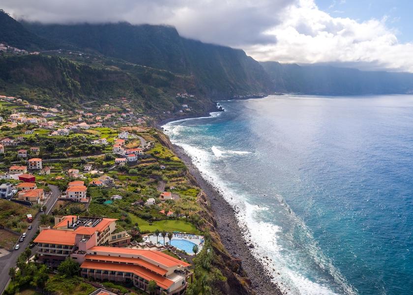 Madeira Sao Vicente Aerial View