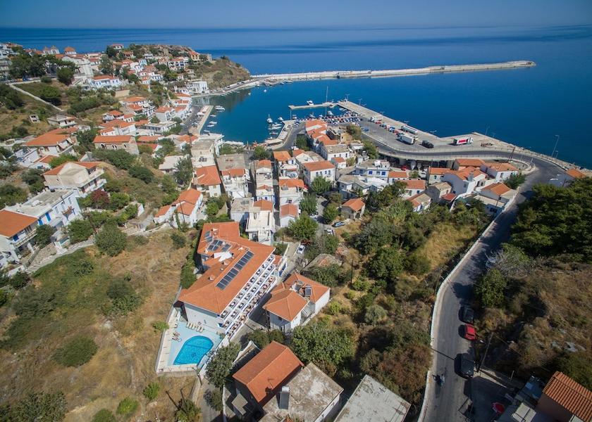 North Aegean Islands Ikaria Aerial View