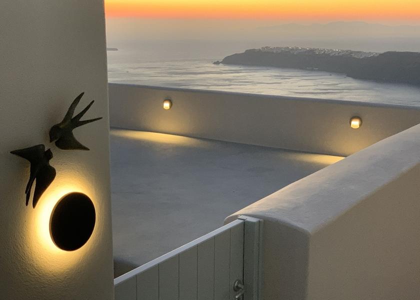 South Aegean Santorini Living Area