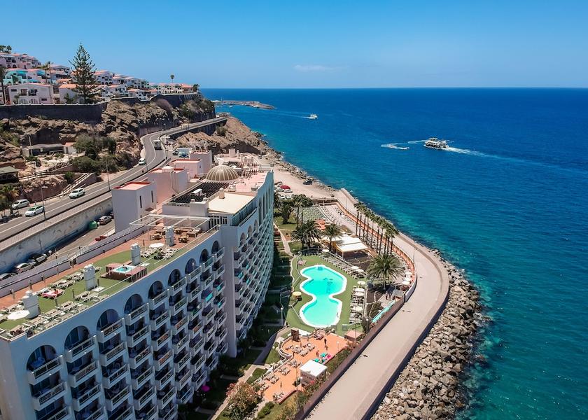Canary Islands Mogan Aerial view