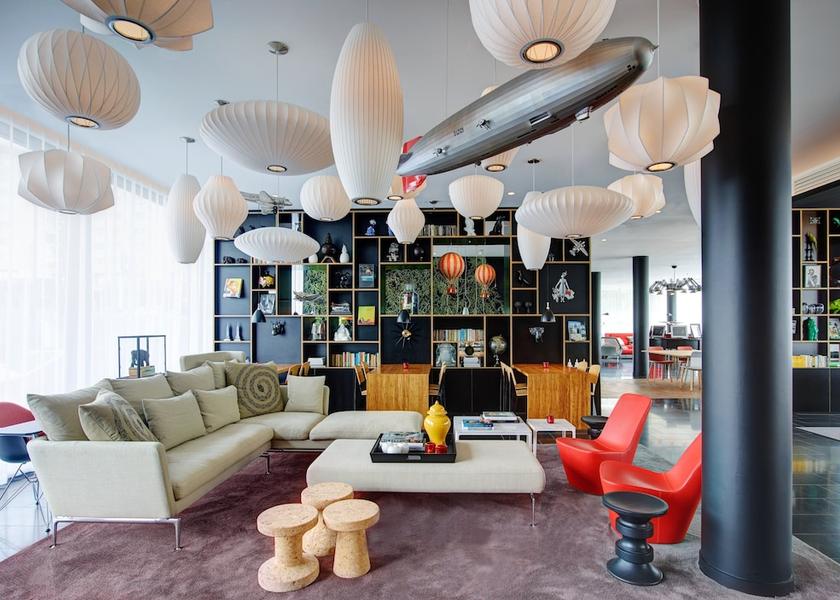 Lobby sitting area