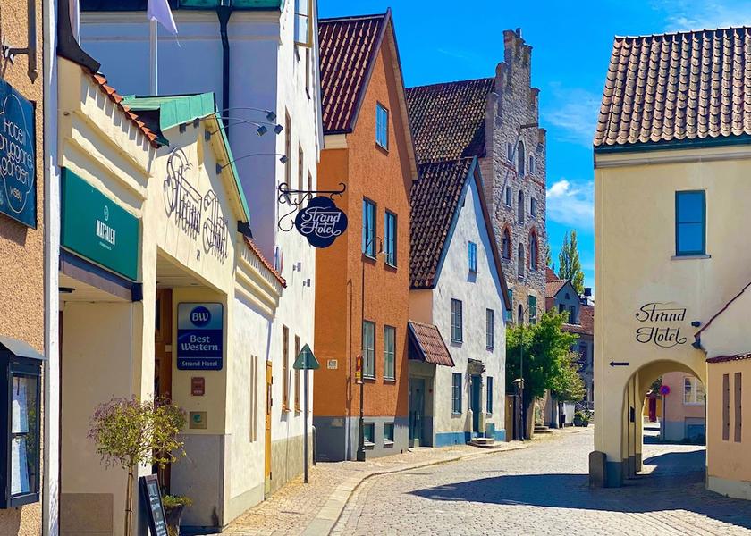 Gotland County Visby Facade