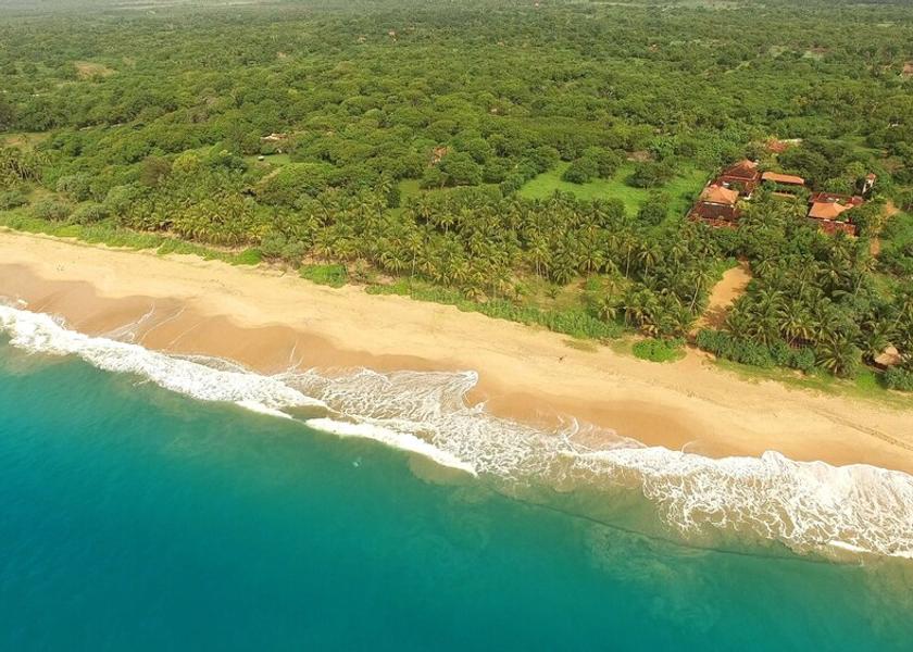 Hambantota District Ranna Aerial View