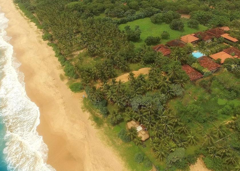 Hambantota District Ranna Aerial View