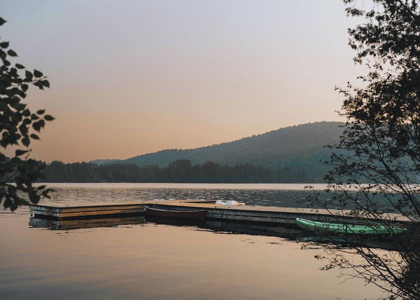Quebec Lac-Superieur Lake
