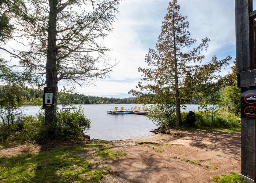 Quebec Lac-Superieur Beach