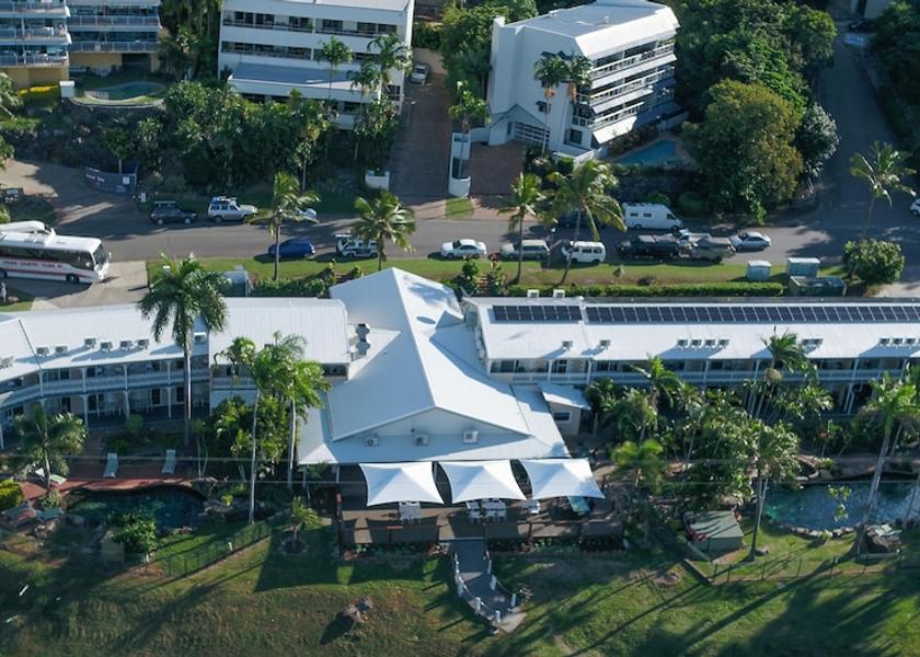Queensland Airlie Beach Aerial view