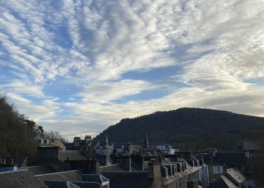 Scotland Dunkeld View from Property