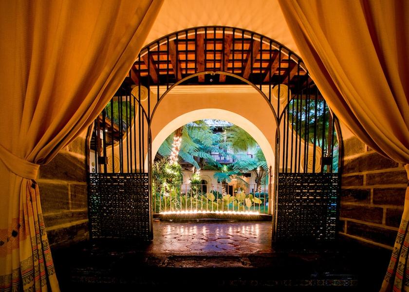 Sacatepequez Antigua Guatemala Interior Entrance
