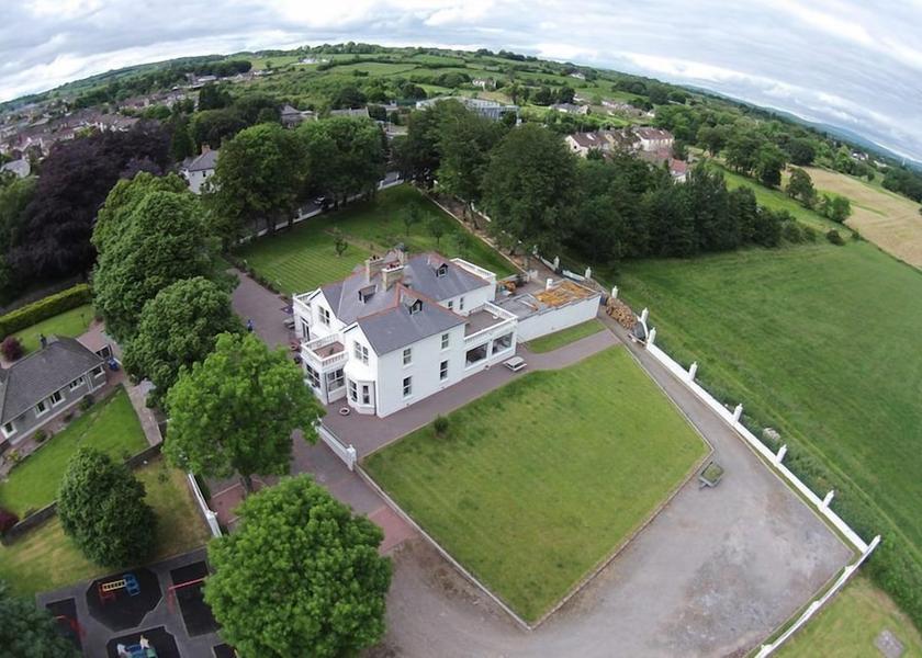 Northern Ireland Castlederg Aerial View