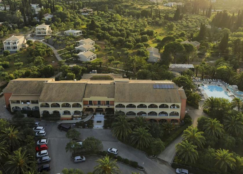 Ionian Islands Corfu Aerial View