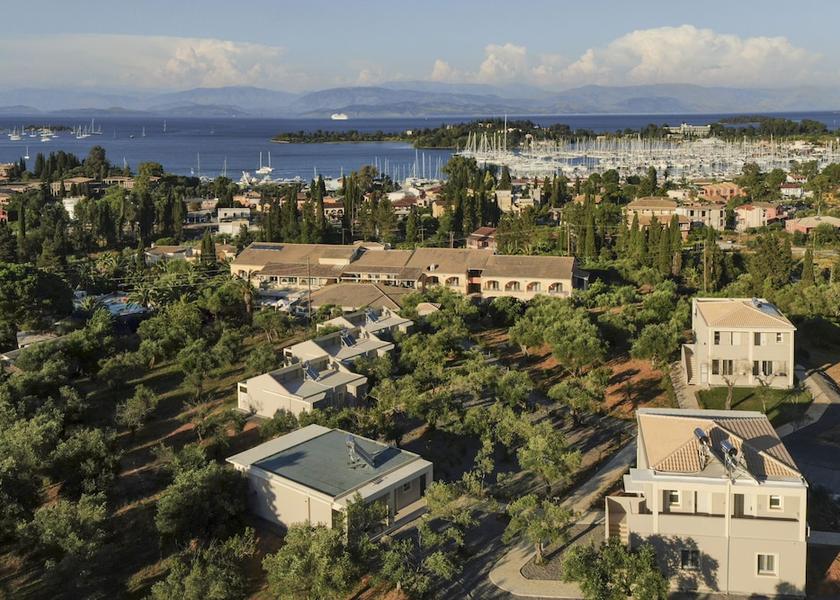 Ionian Islands Corfu Aerial View