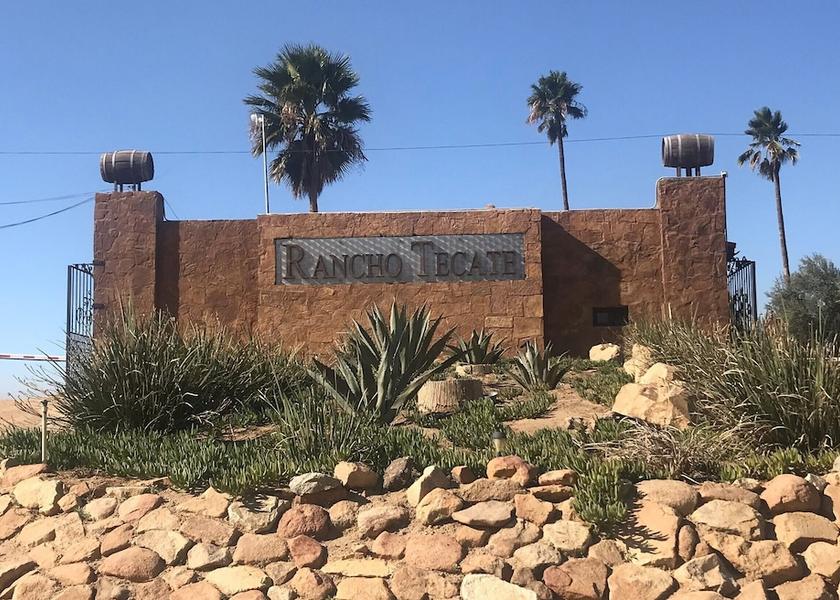 Baja California Tecate Entrance