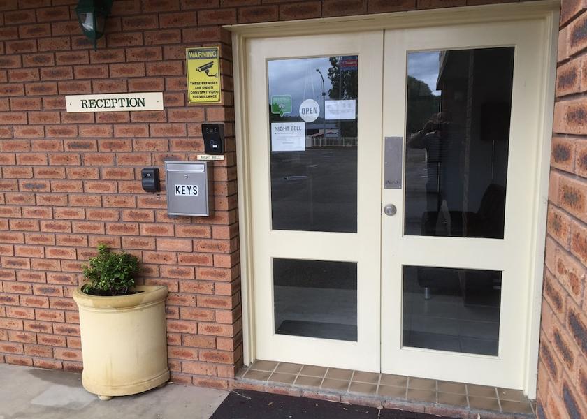 New South Wales Tamworth Property entrance