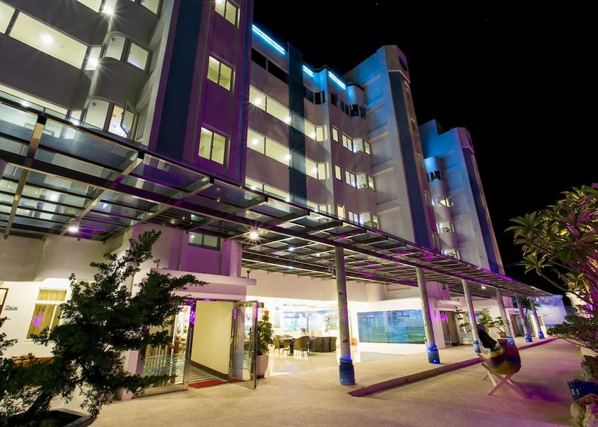 Front of property - evening/night