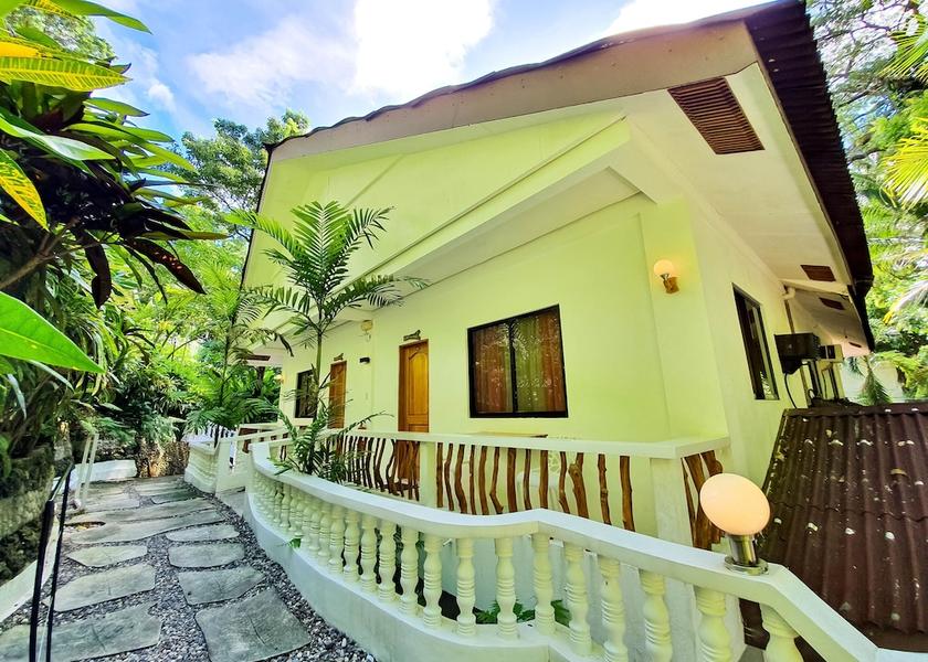 Western Visayas Boracay Island Courtyard view