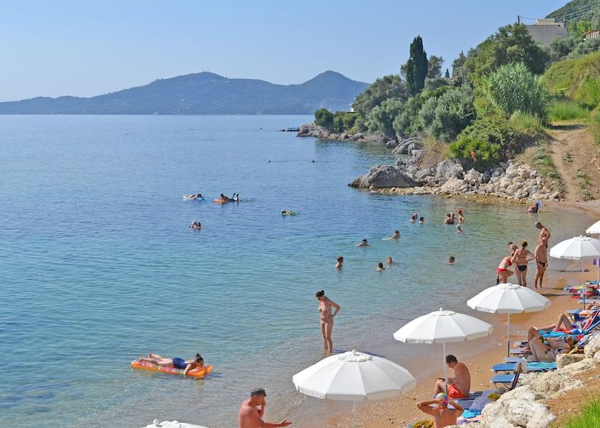 Ionian Islands Corfu View from Property