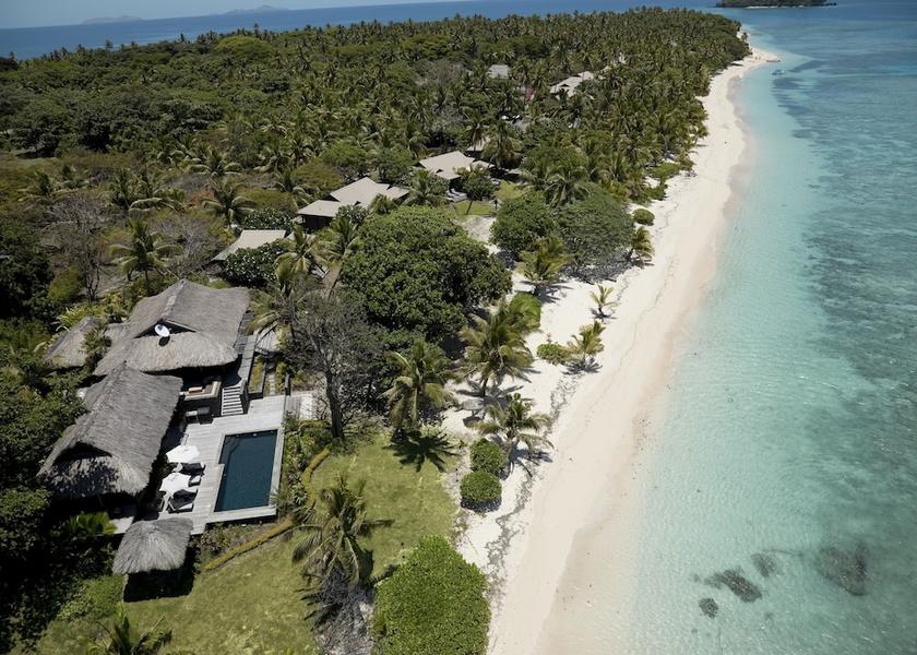 Western Division Vomo Island Aerial View
