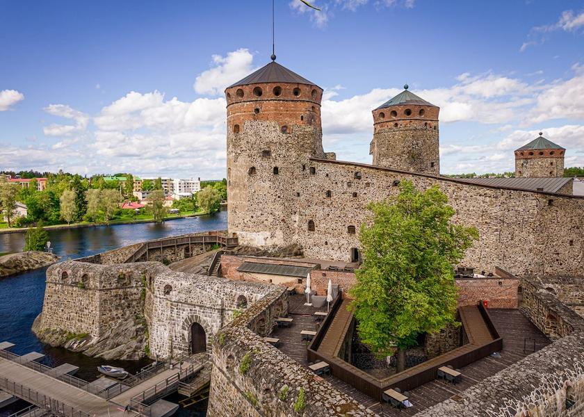 Southern Savonia Savonlinna City view