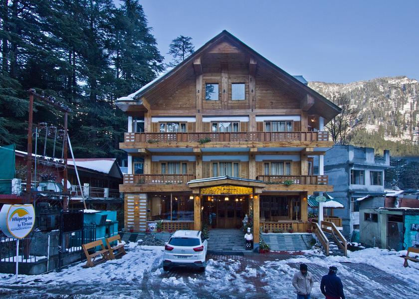 Himachal Pradesh Manali Hotel Exterior