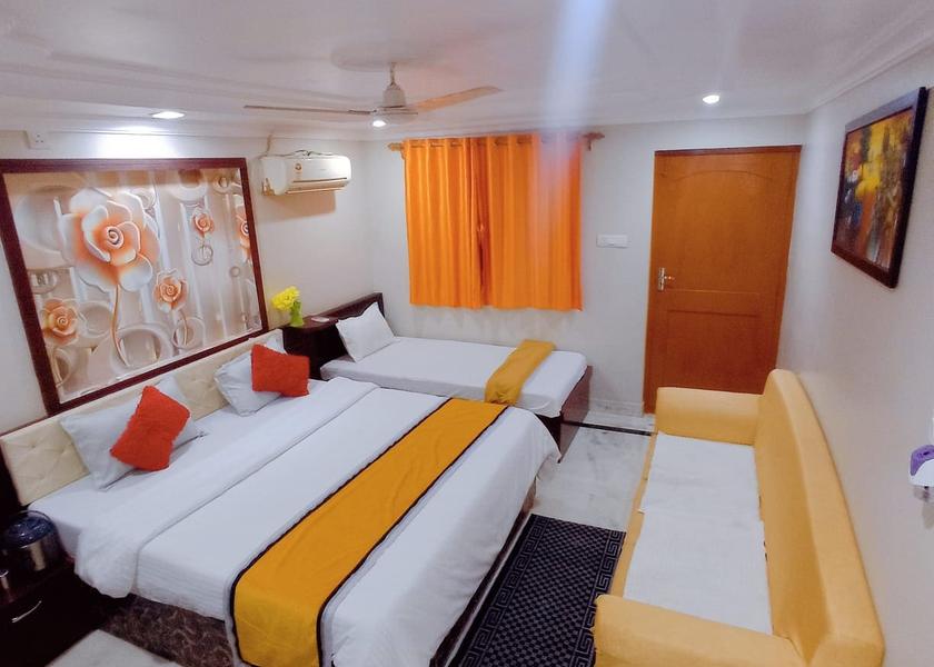 Dadra and Nagar Haveli and Daman and Diu Diu Family Deluxe Room (1 Double Bed, 1 Single Bed)