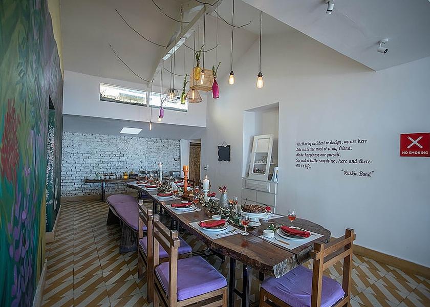Uttarakhand Mussoorie Dining Area