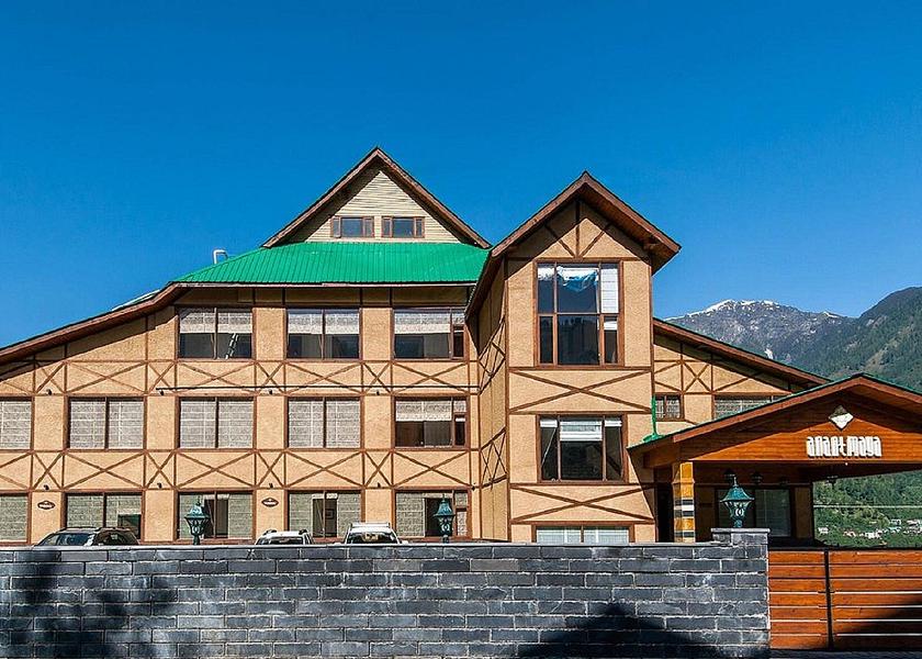 Himachal Pradesh Manali Hotel Exterior