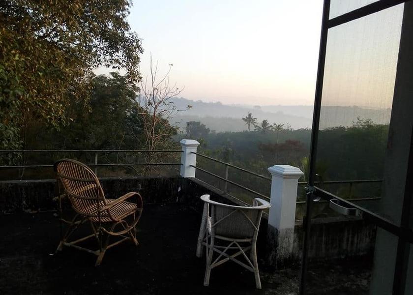 Kerala Kottayam terrace seating area