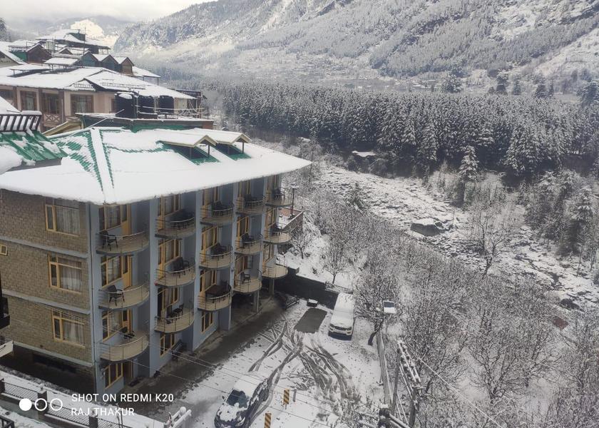 Himachal Pradesh Manali Hotel View