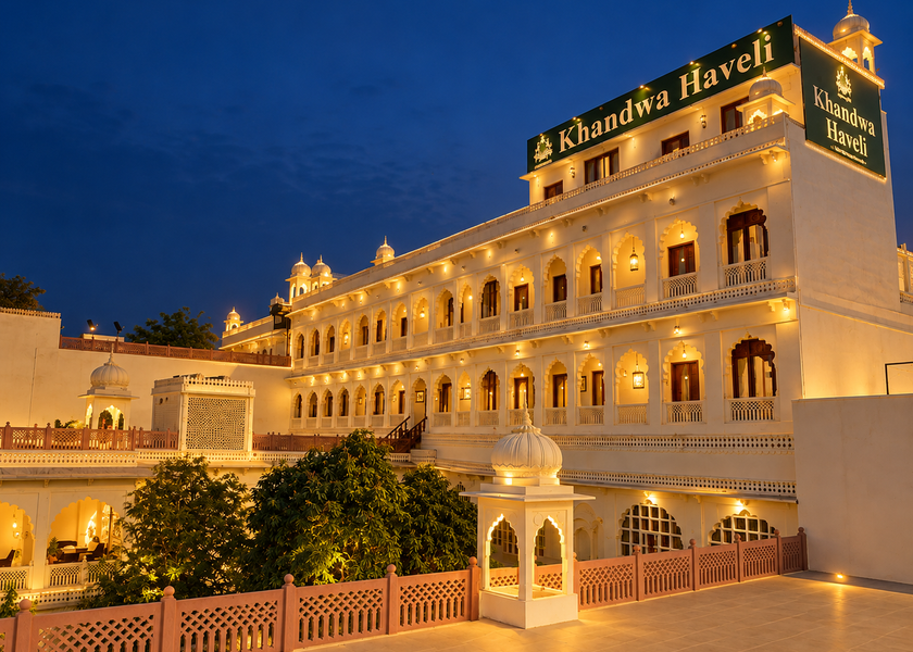 Rajasthan Jaipur Hotel Exterior