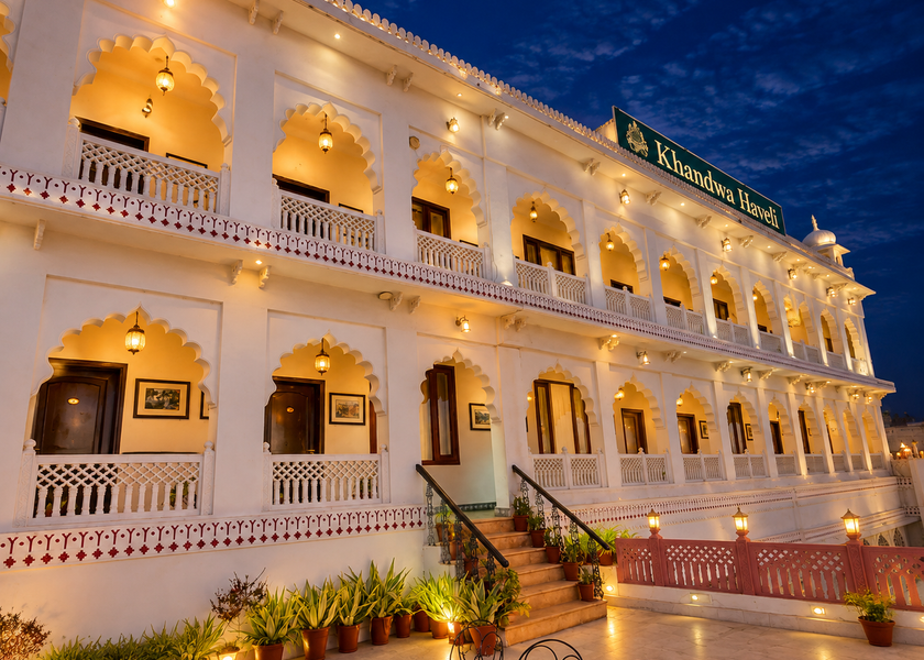 Rajasthan Jaipur Hotel Exterior