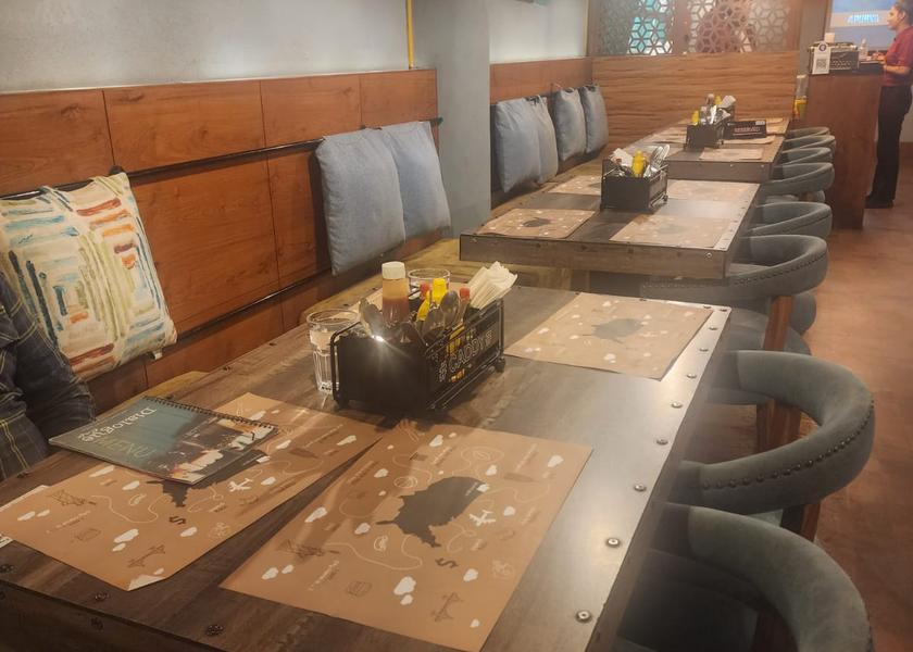 Himachal Pradesh Kalpa Dining Area