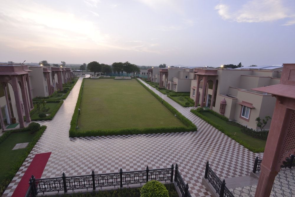 Madhya Pradesh Orchha Aerial view