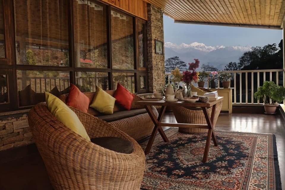 Sikkim Pelling Hotel View