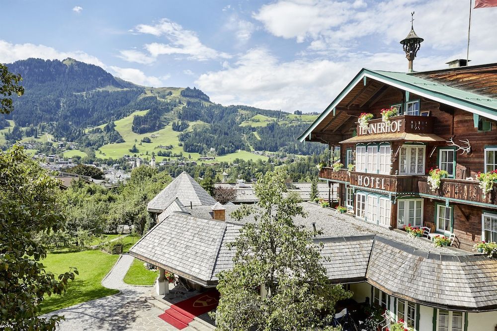 Tirol Kitzbuhel Aerial View