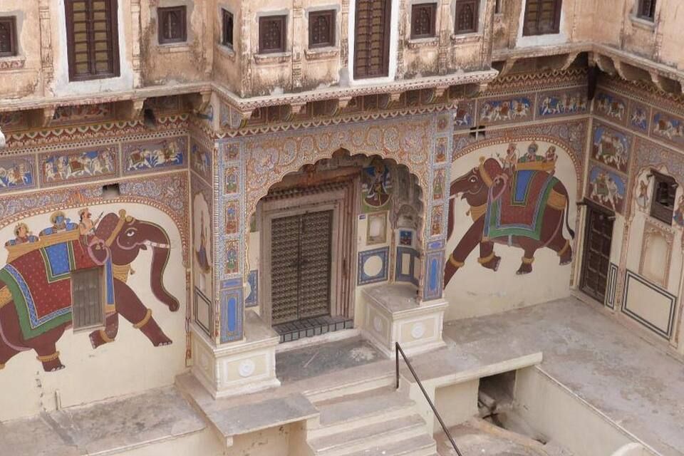 Rajasthan Mandawa Entrance