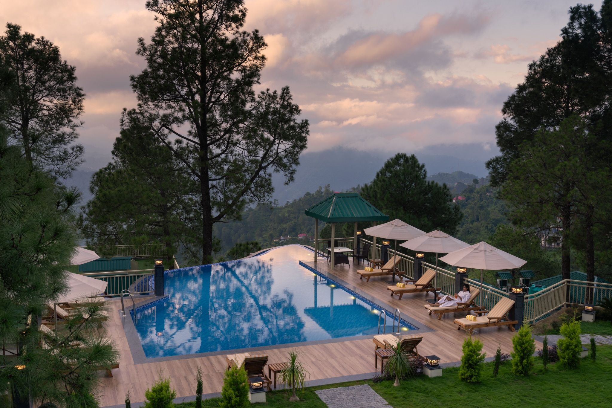 Himachal Pradesh Solan Hotel View