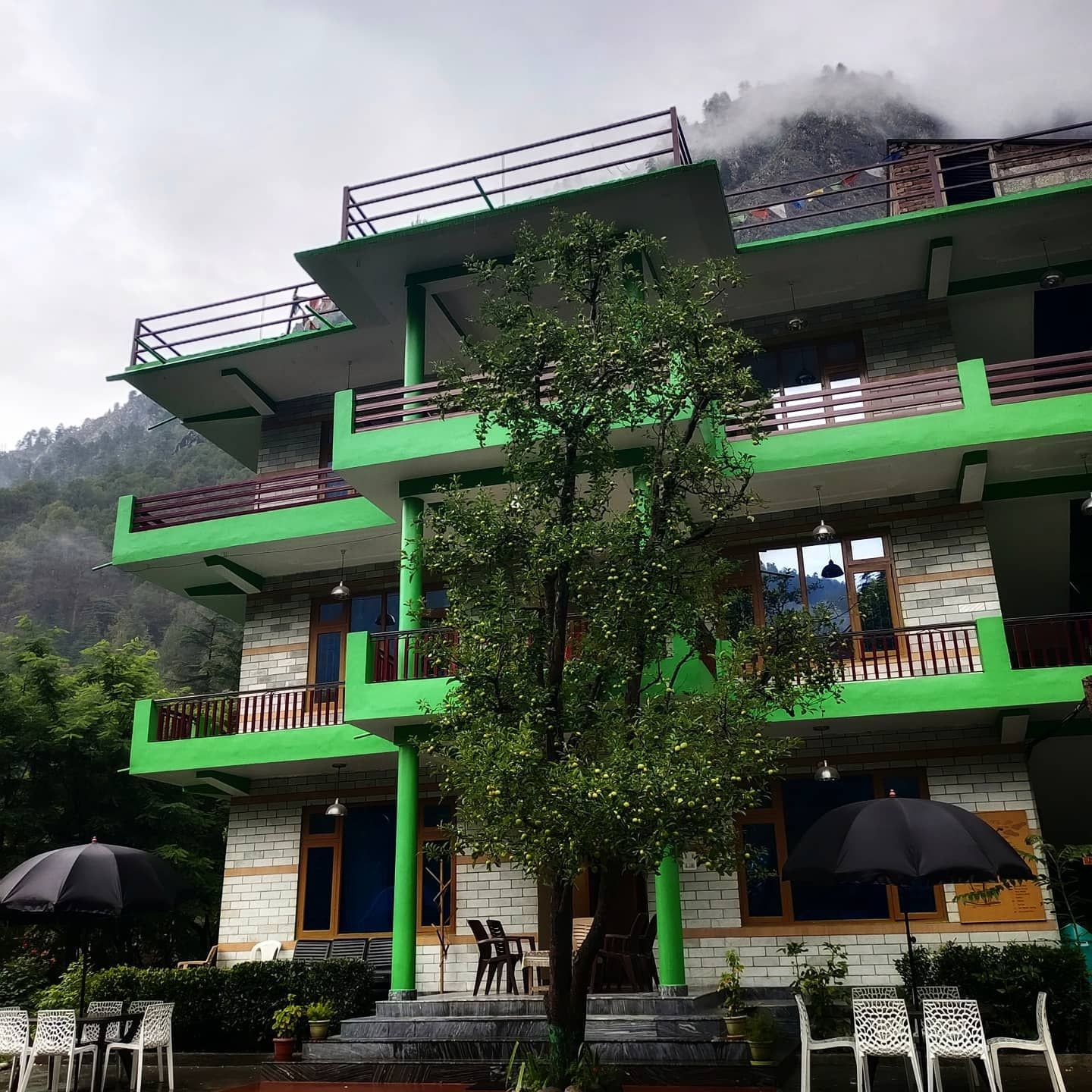 Himachal Pradesh Kasol Hotel Exterior