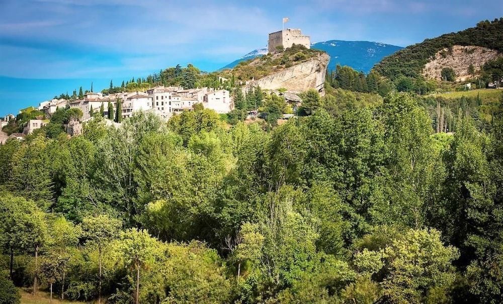 Provence - Alpes - Cote d'Azur Vaison-la-Romaine Aerial View