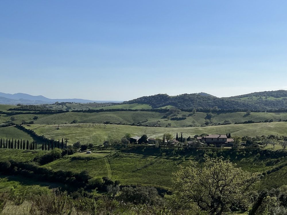 Tuscany Campagnatico Aerial View